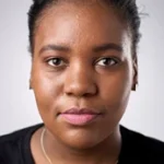 Home portrait real black african woman 260nw 505290286